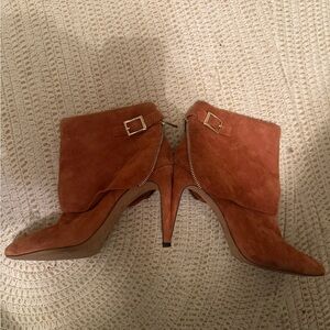 Jessica Simpson Brown booties suede 9.5 M / 39.5